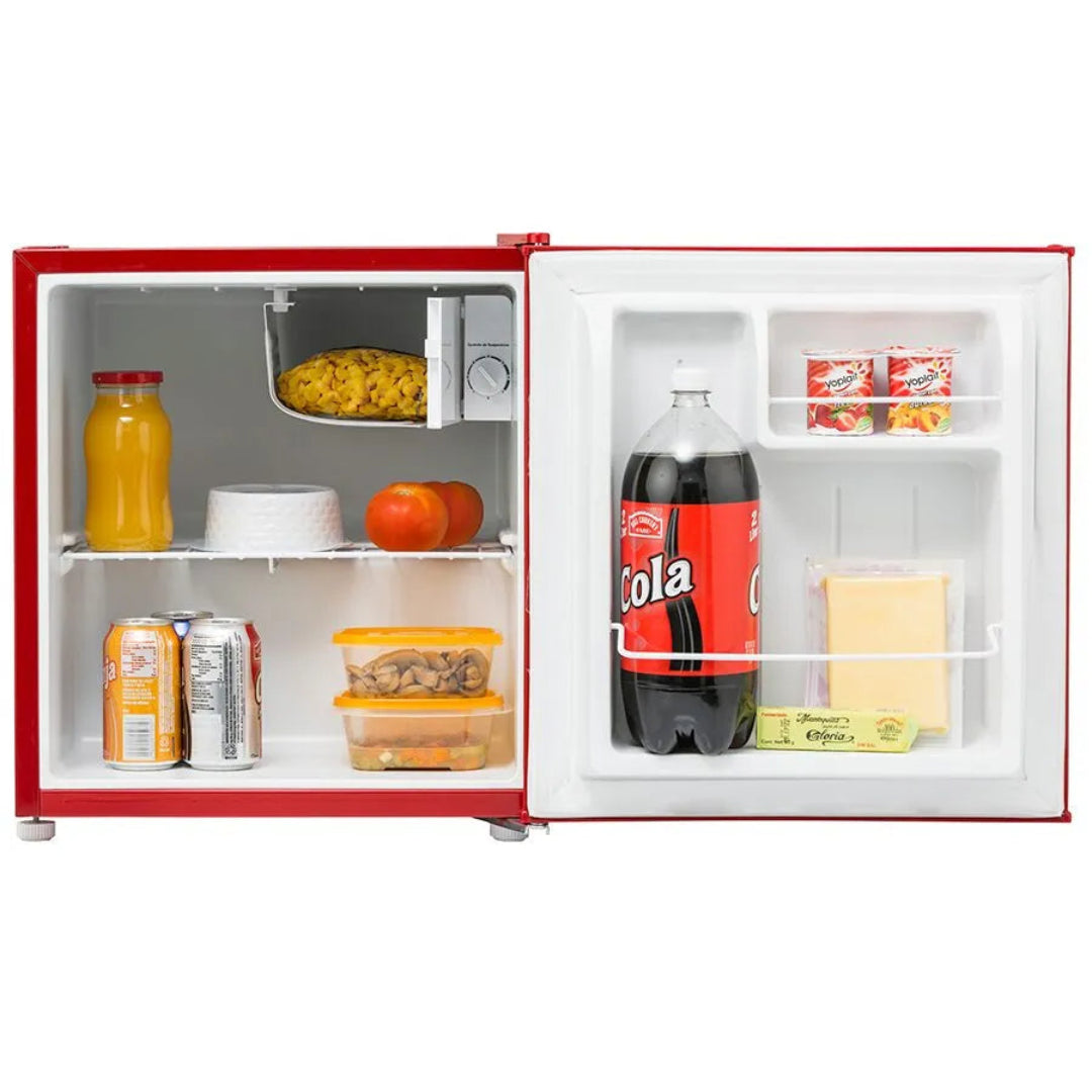 Nevera Ejecutiva Acero Roja de 1 Puerta de 2" Whirlpool