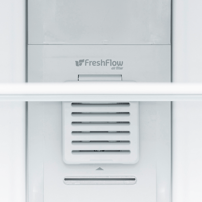 Nevera Side by Side French Door 3 Puertas de Acero con Dispensador de Agua 566L Whirlpool