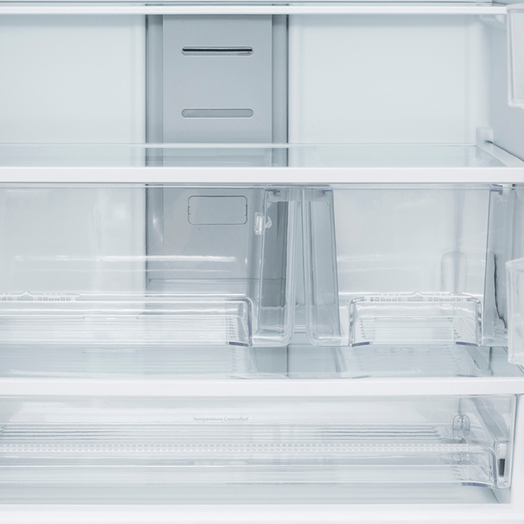 Nevera Side by Side French Door 3 Puertas de Acero con Dispensador de Agua 566L Whirlpool