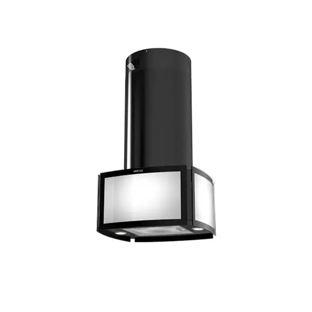Campana de Isla Negra Luma Black Vetrux