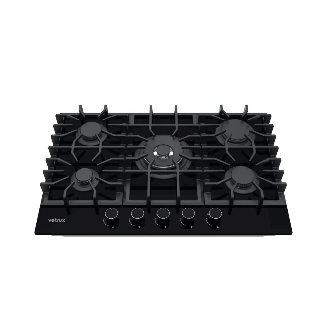 Tope de Cocina a Gas de Vitrocerámica 76 cm Reflecta Pro 76 Vetrux