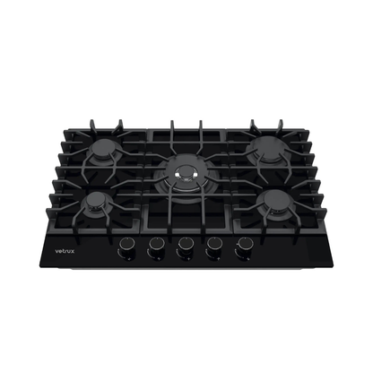 Tope de Cocina a Gas de Vitrocerámica 76 cm Reflecta Pro 76 Vetrux