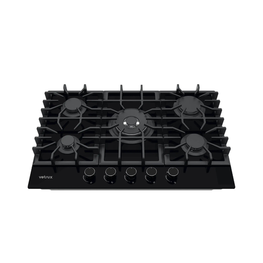 Tope de Cocina a Gas de Vitrocerámica 76 cm Reflecta Pro 76 Vetrux