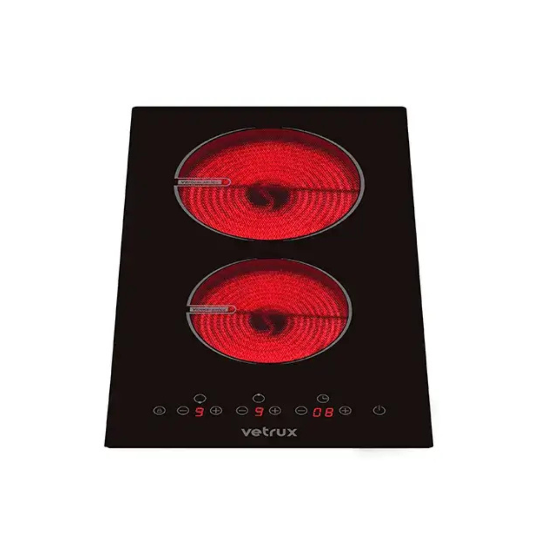 Tope de Cocina Eléctrico de Vitrocerámica 30 cm 220V Prestige 30 Vetrux