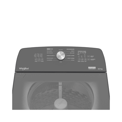 Lavadora Automatica Blanca de 22Kg Whirlpool