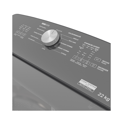 Lavadora Automatica Blanca de 22Kg Whirlpool