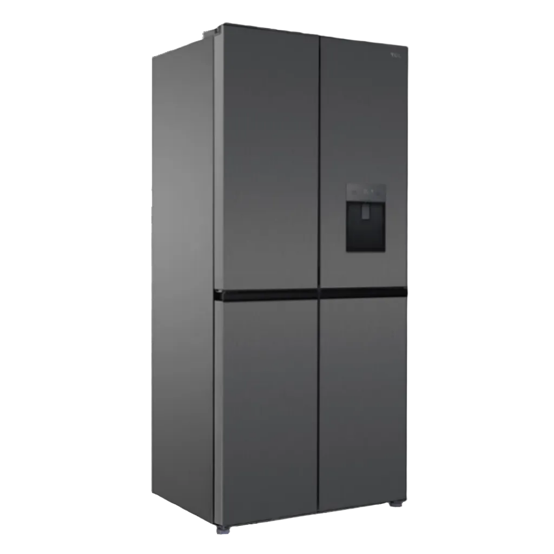 Nevera de 4 Puertas con Dispensador de Agua de 16" de Acero TCL