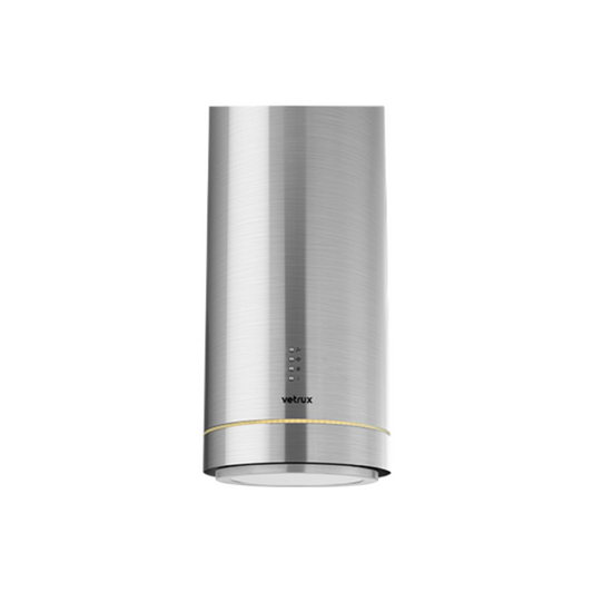 Campana de Isla Cylindra Acero Vetrux