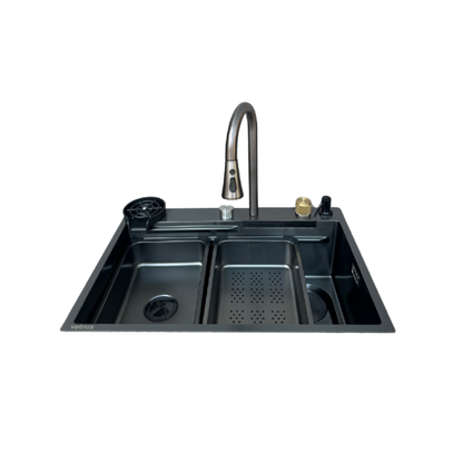 Fregador con Accesorios de 75 cm Flusso 75 Vetrux