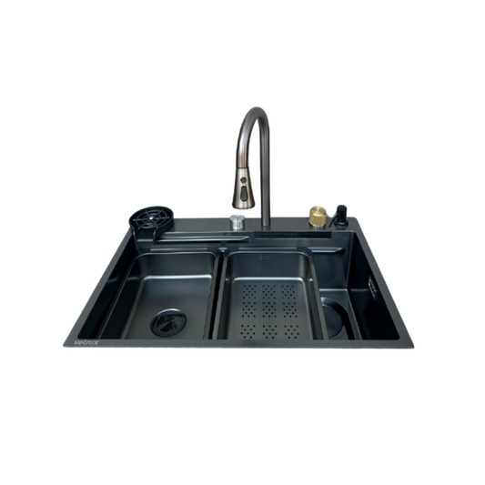 Fregador con Accesorios de 75 cm Flusso 75 Vetrux
