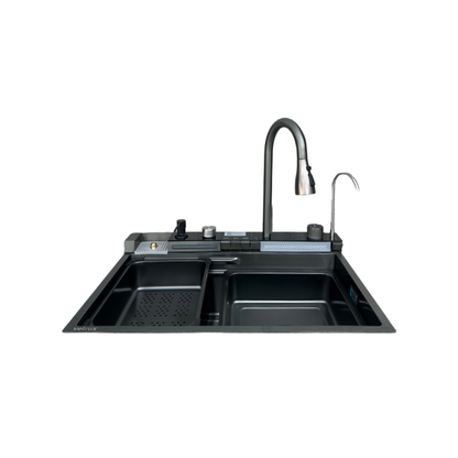 Fregador con Accesorios de 75 cm Flusso Pro 75 Vetrux