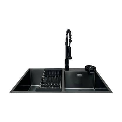 Fregador con Accesorios de 82 cm Flusso Dual 82 Vetrux