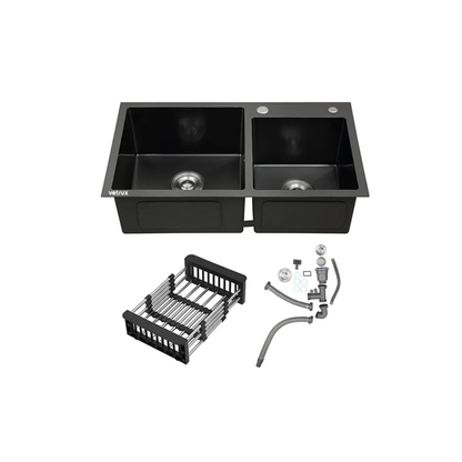 Fregador con Accesorios de 82 cm Flusso Dual 82 Vetrux
