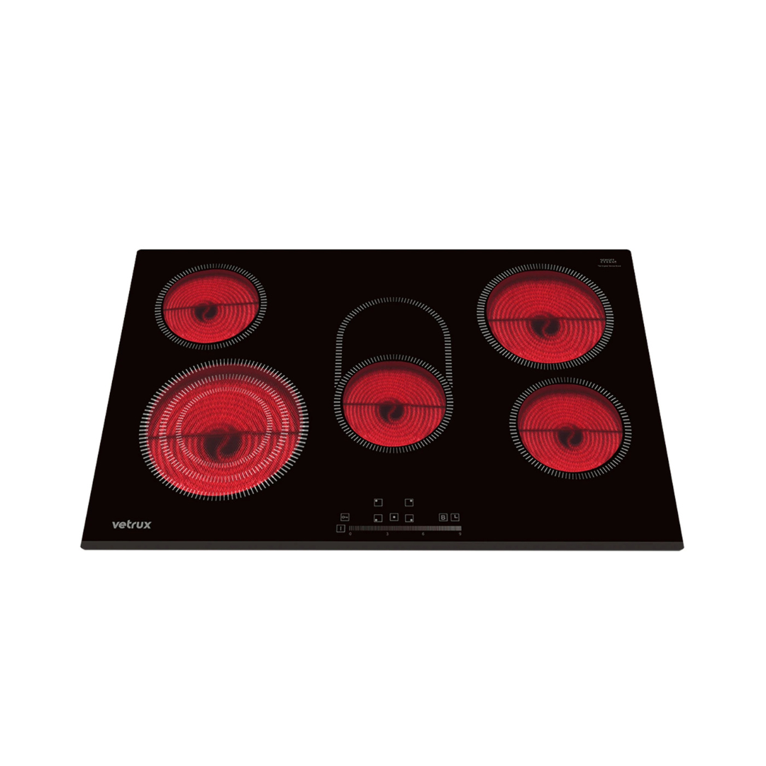 Tope de Cocina Eléctrico de Vitrocerámica 90 cm Prestige Pro 90 220V Vetrux