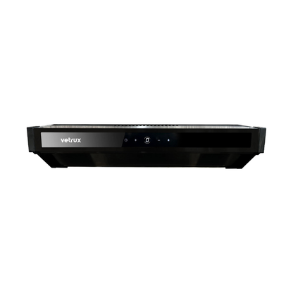 Campana Táctil Negra de 60 cm Lite Touch 60 Black Vetrux