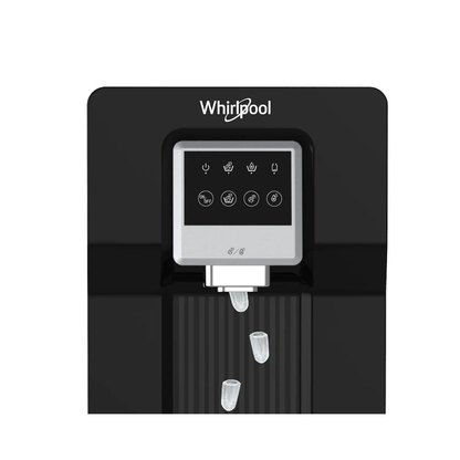 Dispensador de Botellón de Agua Oculto con Fabricador de Hielo Negro Whirlpool