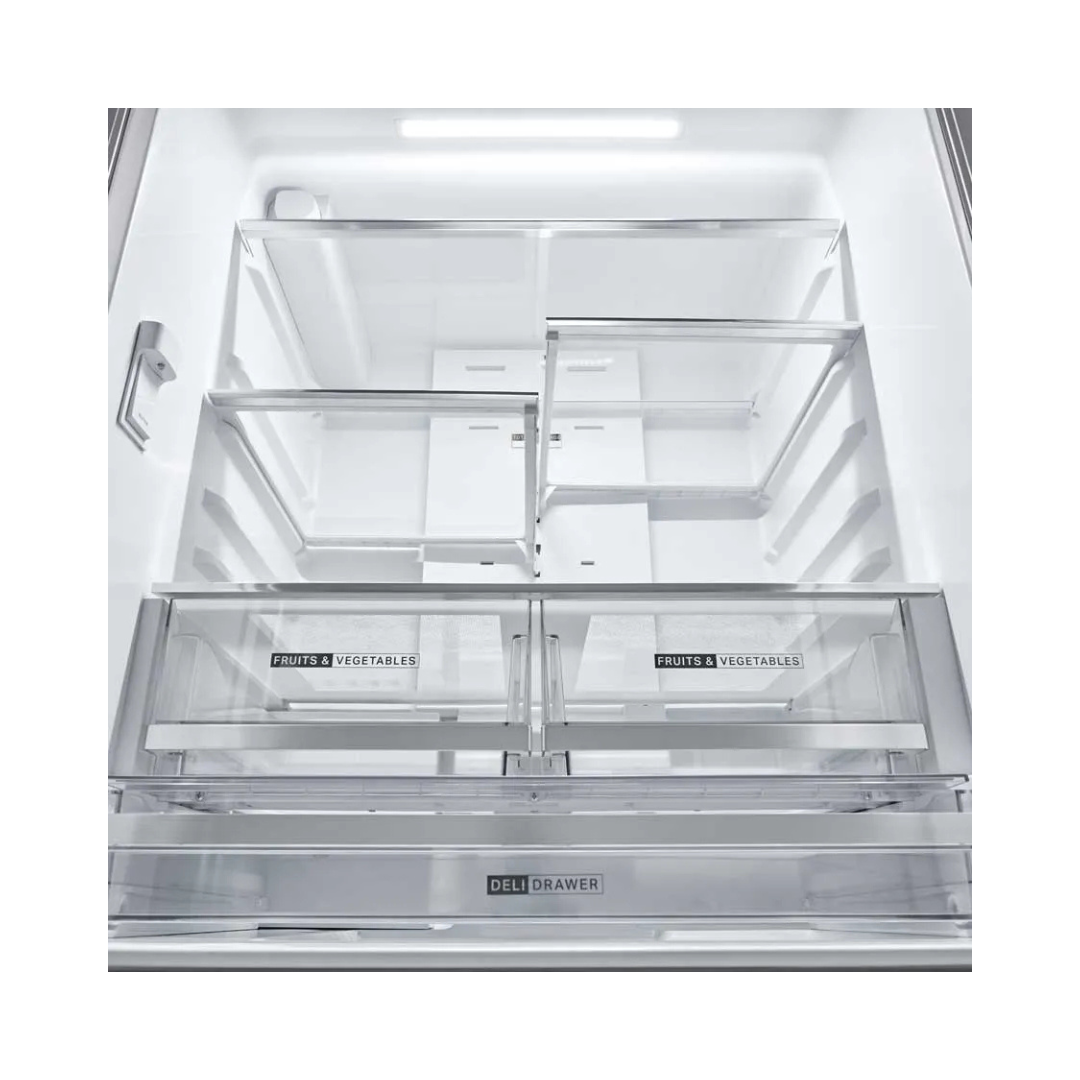 Nevera Side by Side de Acero French Door de 31" 861L Whirlpool