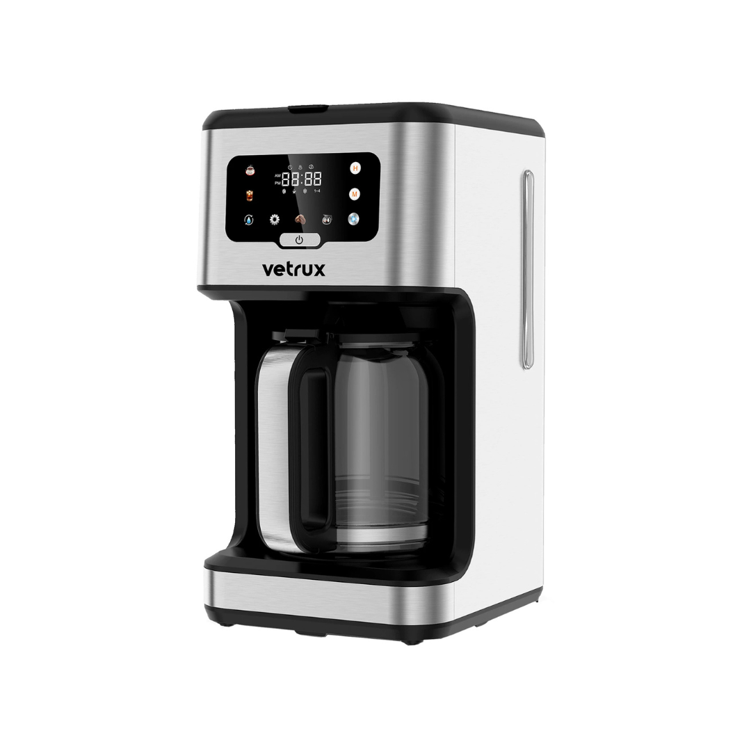 Cafetera Programable de 1.5 Litros Caffora Vetrux