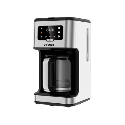 Cafetera Programable de 1.5 Litros Caffora Vetrux