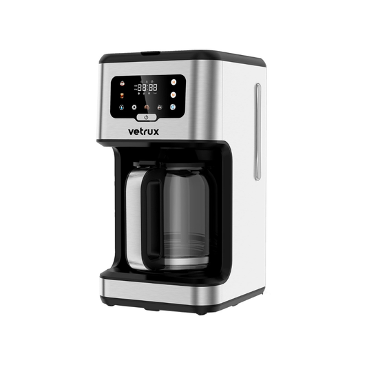 Cafetera Programable de 1.5 Litros Caffora Vetrux