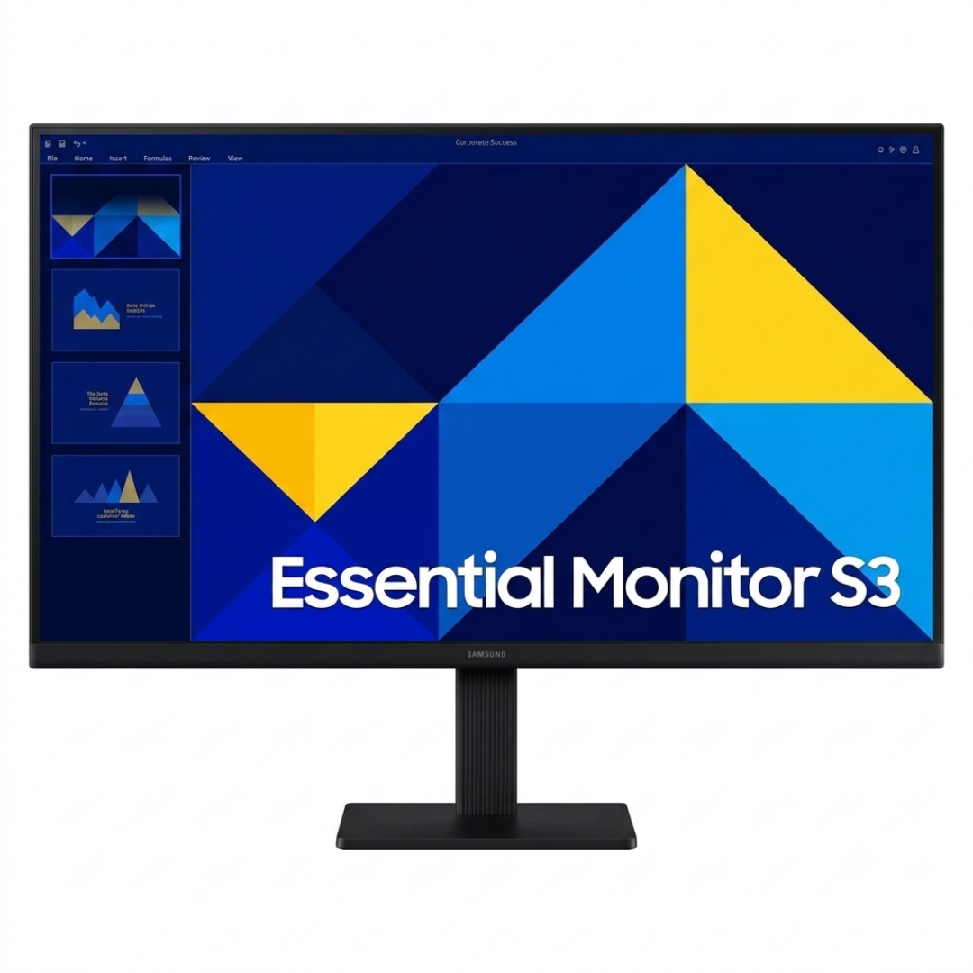 Monitor Negro de 24" FHD 1920X1080 Samsung