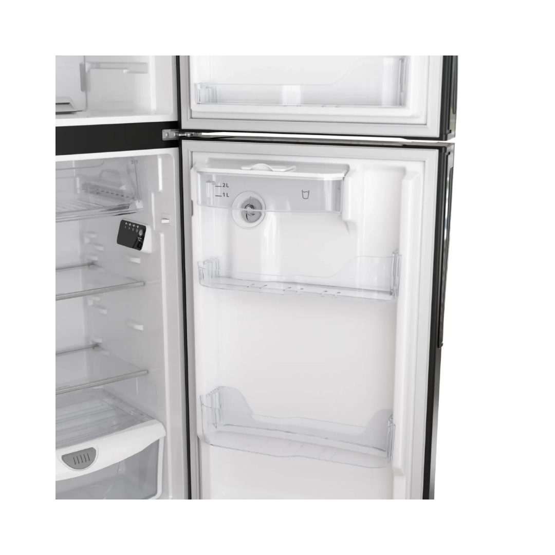 Nevera Negra con Dispensador de Agua de 265 Litros Whirlpool