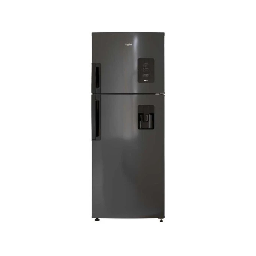 Nevera Negra con Dispensador de Agua y Panel Digital de 440 Litros Whirlpool