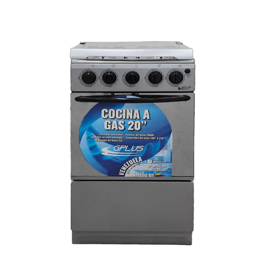 Cocina a Gas Silver 20" Gplus
