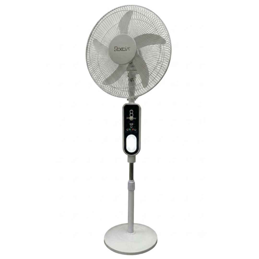 Ventilador de Pedestal Recargable de 16" Roccia