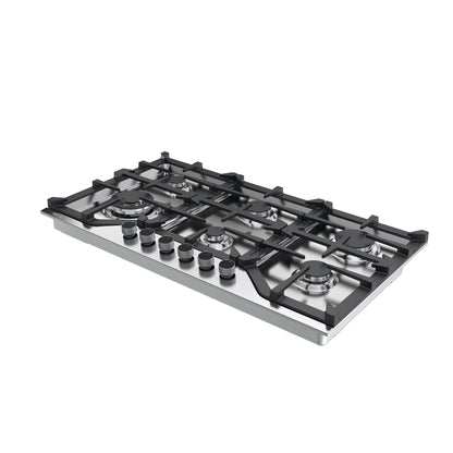 Tope de Cocina a Gas de Acero 91 cm Milan 91 Drija