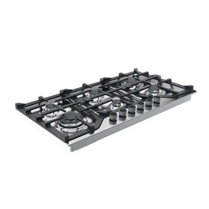 Tope de Cocina a Gas de Acero 91 cm Milan 91 Drija