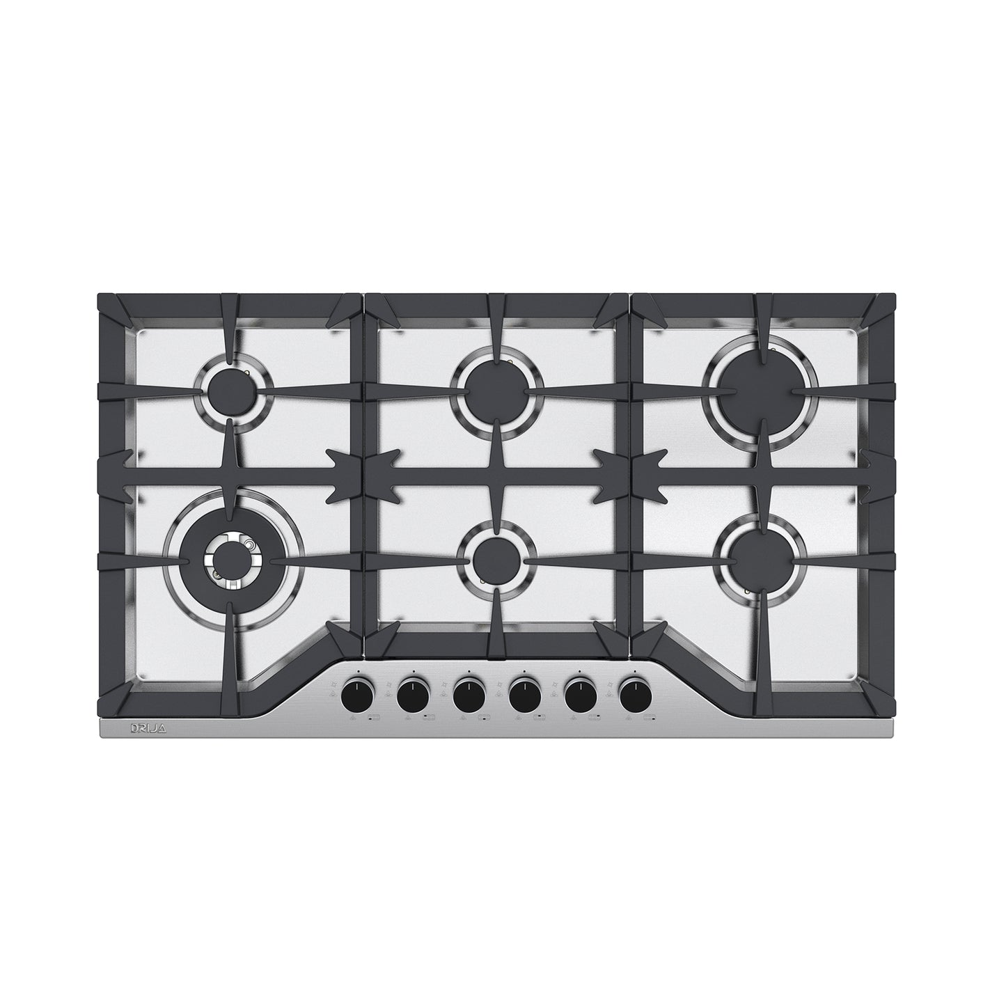 Tope de Cocina a Gas de Acero 91 cm Milan 91 Drija