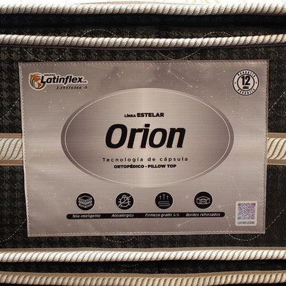 Colchón Ortopédico Doble Pillow Orion LATINFLEX