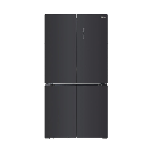 Nevera Side by Side de 4 Puertas Negra 542 Litros BLACK19D4P Drija
