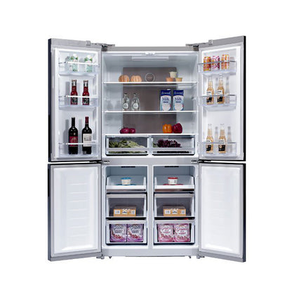 Nevera Side by Side de 4 Puertas Negra 542 Litros BLACK19D4P Drija