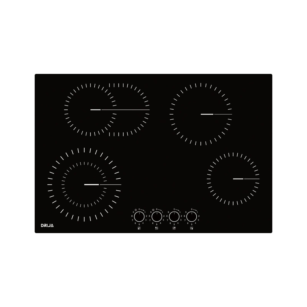 Tope de Cocina Eléctrico de Vitrocerámica 30" 220V Bari 76 Elect Drija