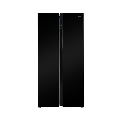 Nevera Side by Side Negra Espejo de 435 Litros Black Drija