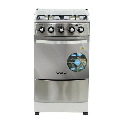 Cocina a Gas de Acero 20" Doral