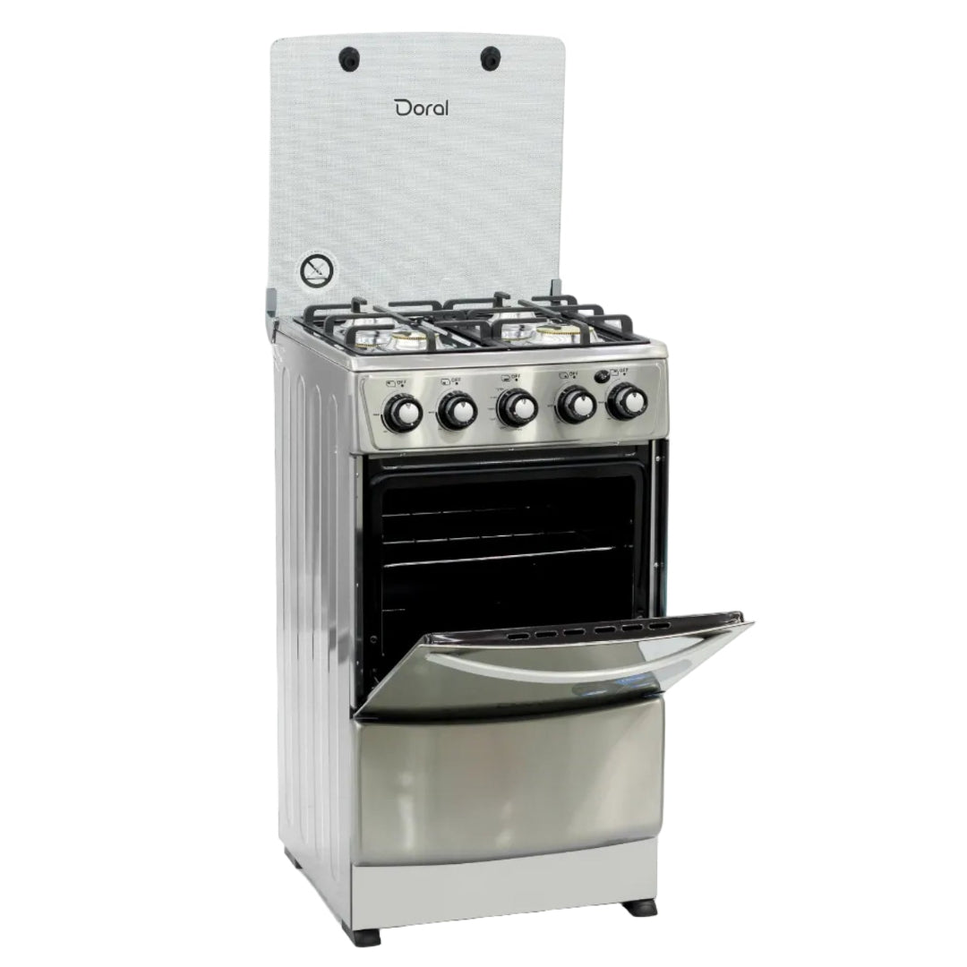Cocina a Gas de Acero 20" Doral