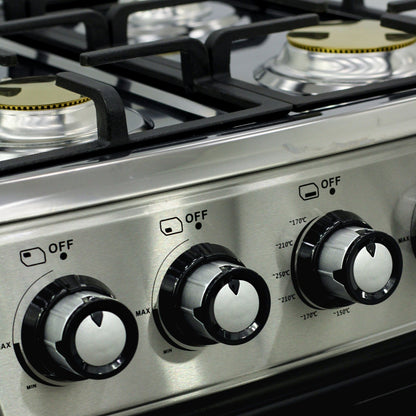 Cocina a Gas de Acero 20" Doral