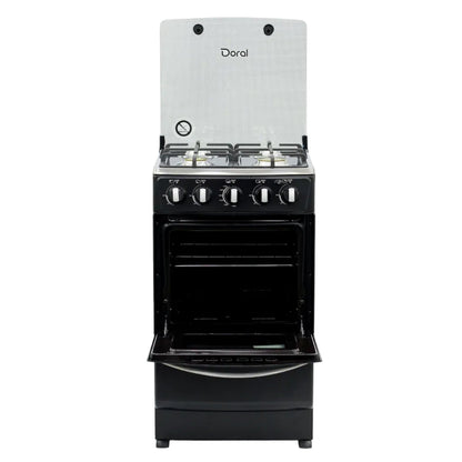 Cocina a Gas Negra 20" Doral