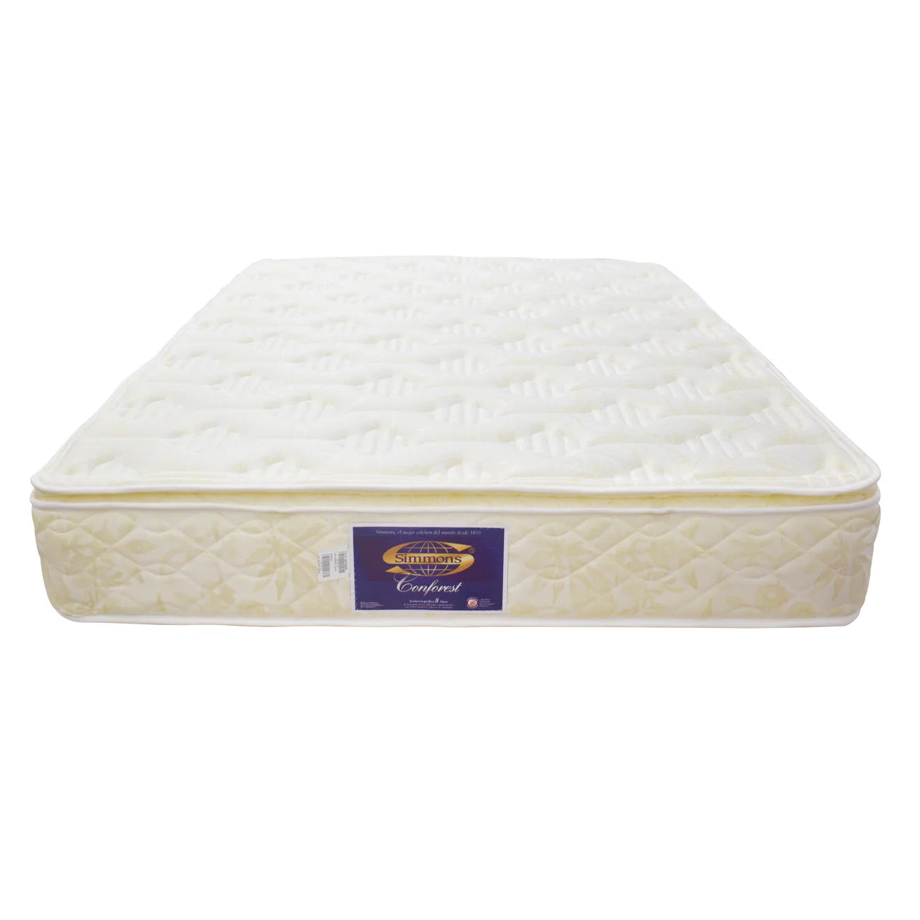 Colchón Semi Ortopédico Pillow Top Conforest SIMMONS