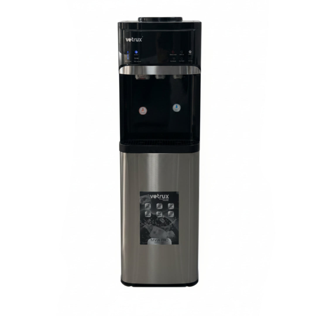 Dispensador de Botellón de Agua Oculto + Fabricador de Hielo Aqua Pro Vetrux