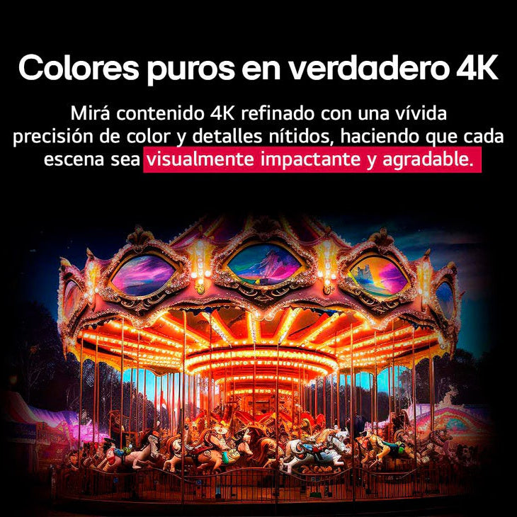 Televisor con webOS 25 NanoCell 4K AI 55" LG
