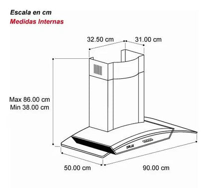 Campana de Pared Decorativa Galaxy 90 Drija