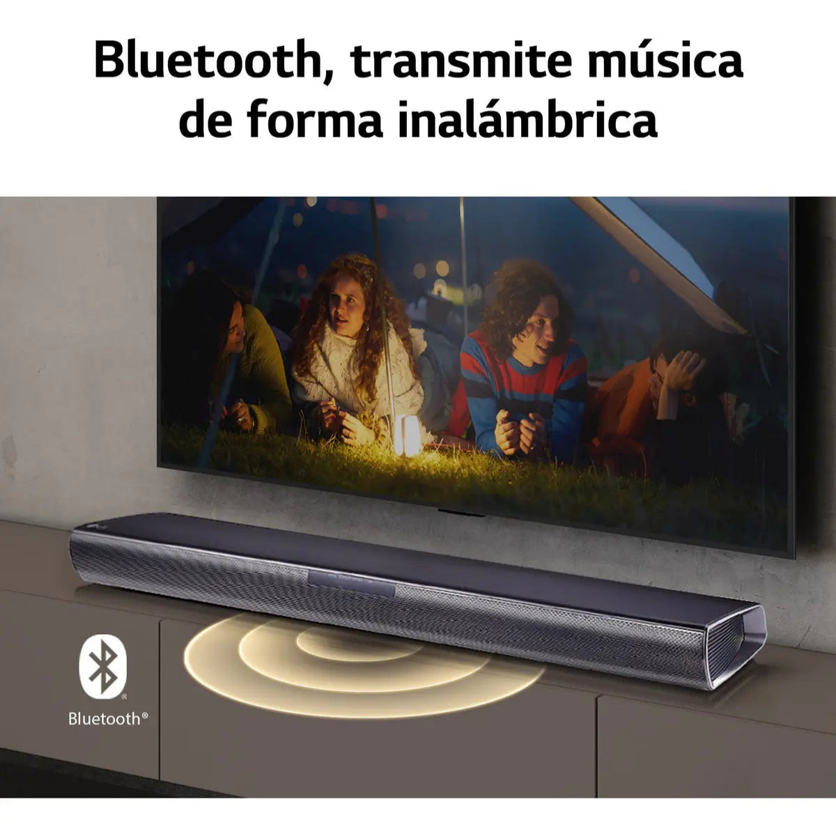 Soundbar 2.1 con Subwoofer Inalambrico 160W LG