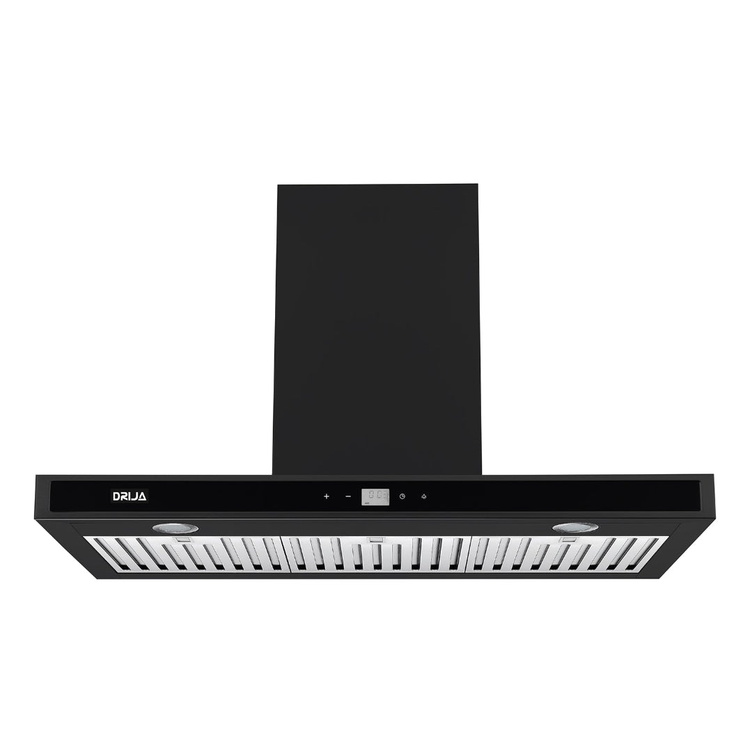Campana Decorativa Negra Quadrato 90 Black Drija