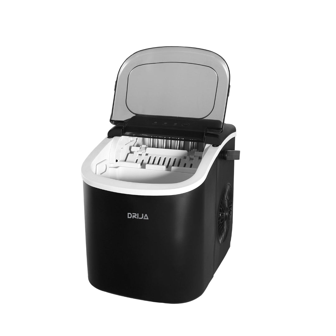 Fabricador de Hielo Negro 12KG/24HRS FH12BLACK Drija