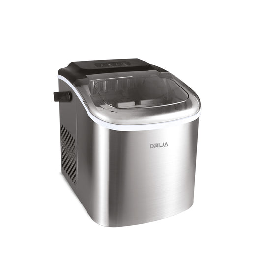 Fabricador de Hielo de Acero 12KG/24HRS FH12INOX Drija