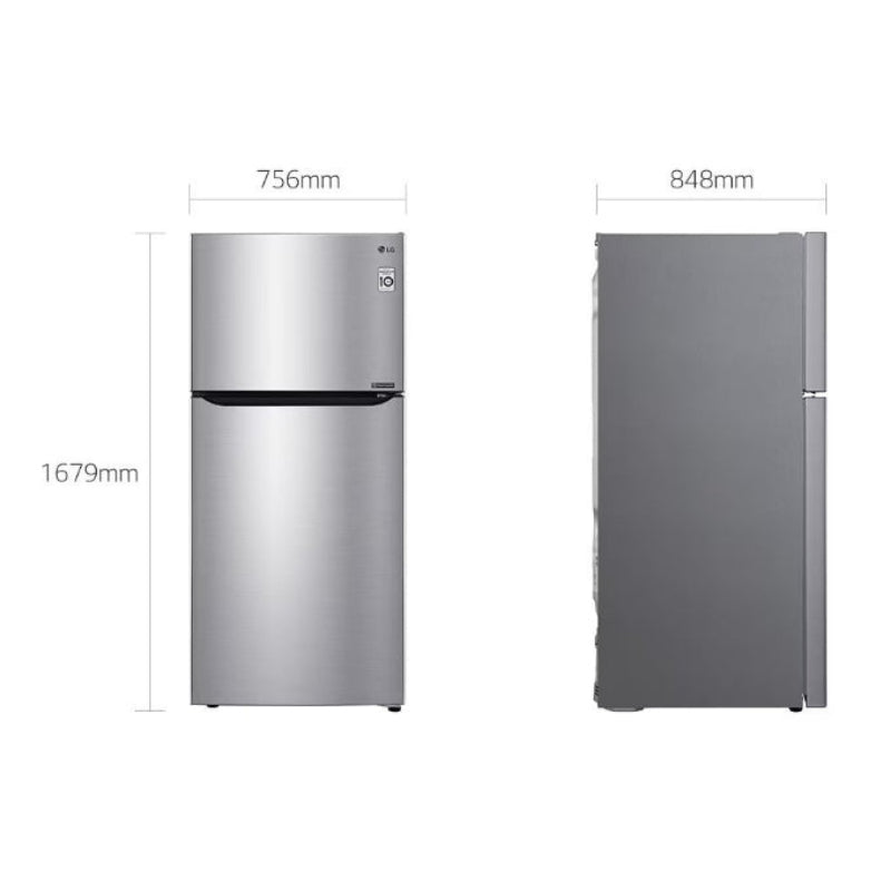 Nevera de Acero Inoxidable de 595 Litros LG